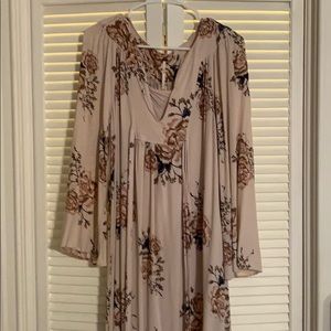 Free People Wild Laurel ti back maxi dress, NWT, M